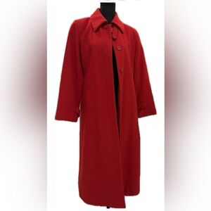 Harve Benard Classic Red Trench Coat